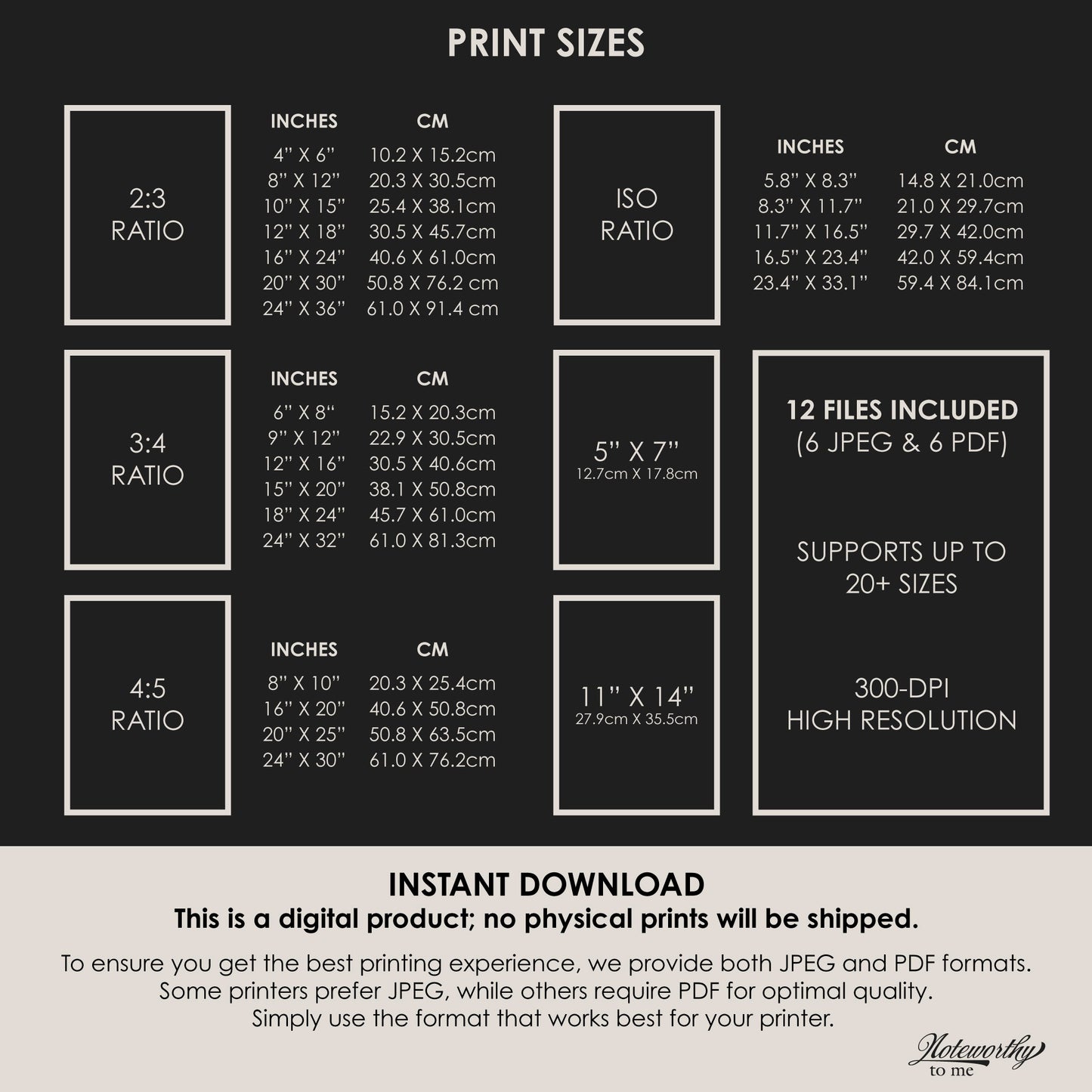 Protect your peace by simplifying your space - Minimalist Motivational Print